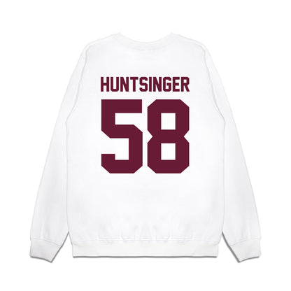Texas A&M - NCAA Football : William Huntsinger - Vintage Premium Crewneck Sweatshirt-1