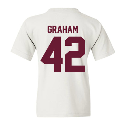 Texas A&M - NCAA Football : Jackson Graham - Vintage Youth T-Shirt-1