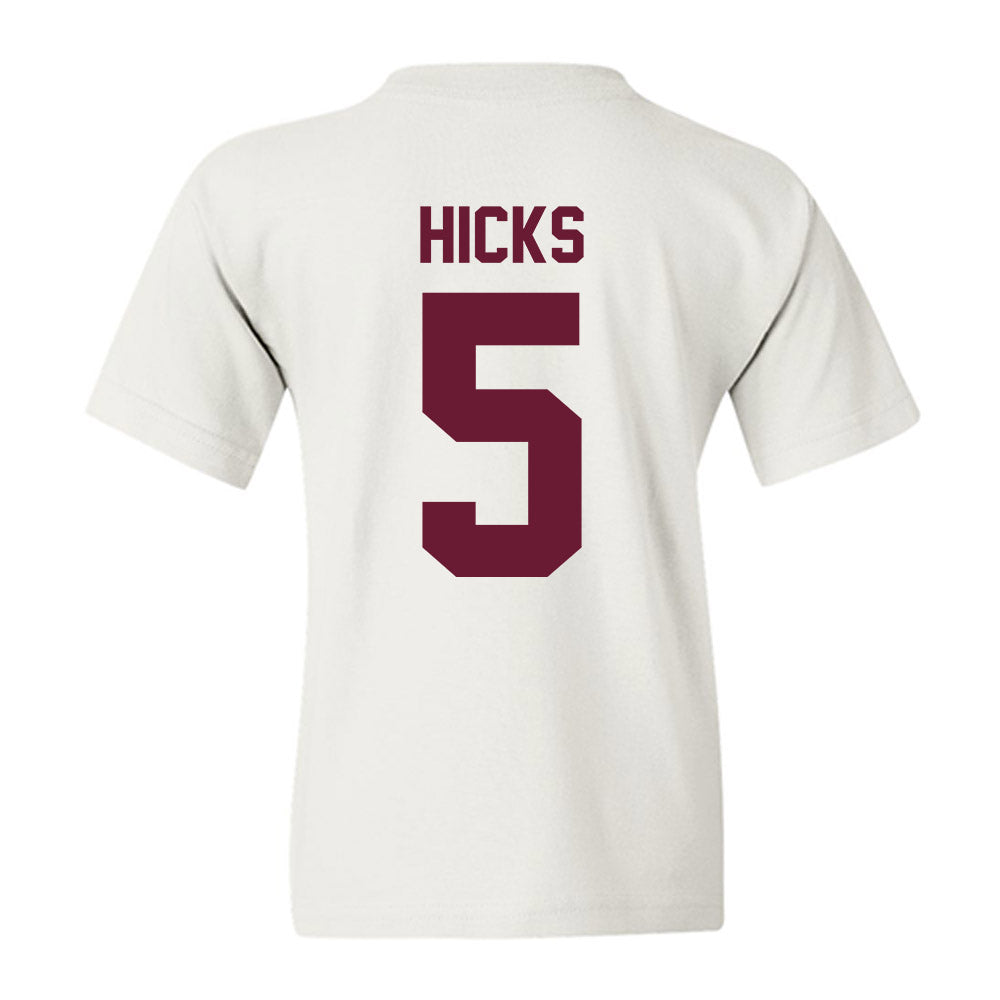 Texas A&M - NCAA Football : DJ Hicks - Vintage Youth T-Shirt-1