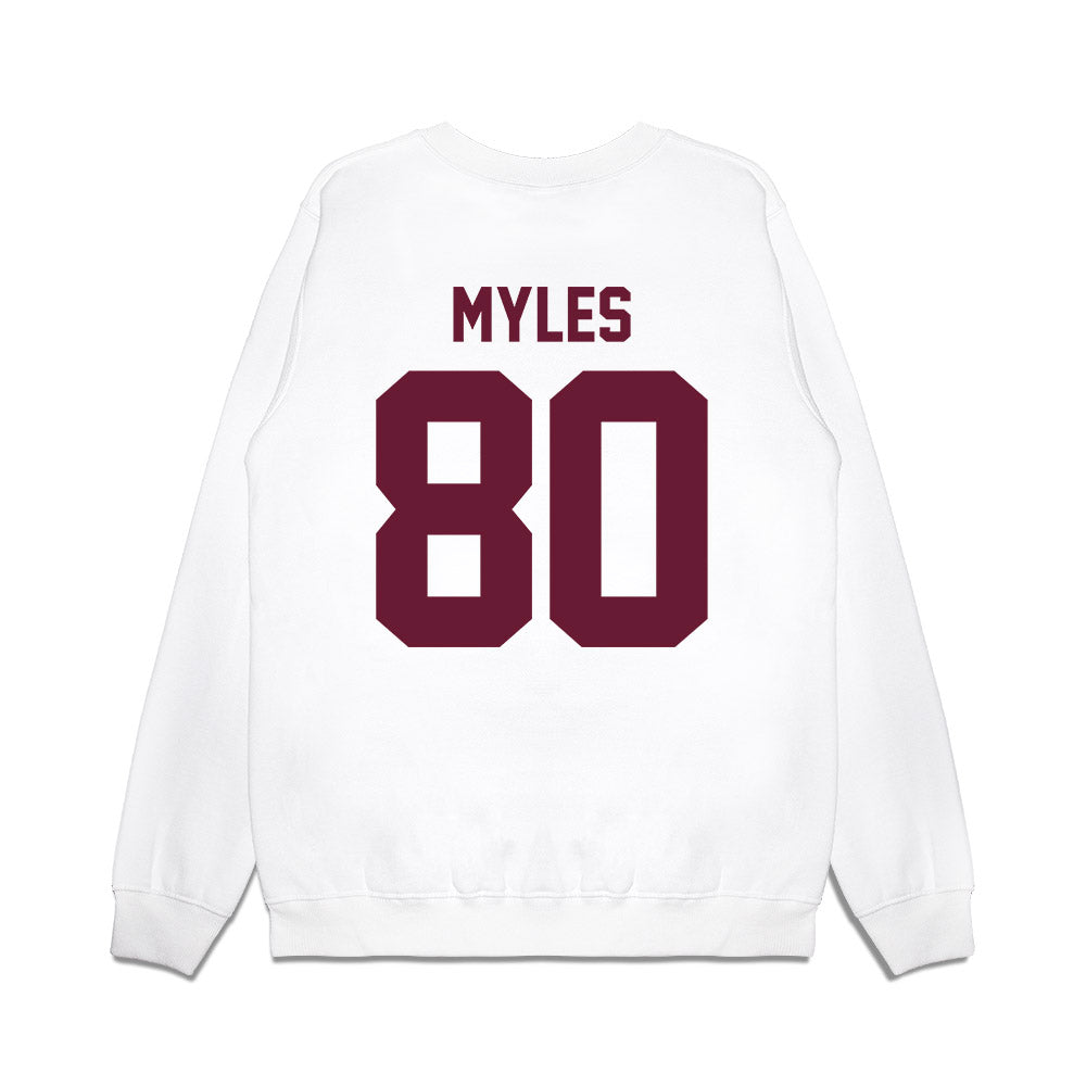 Texas A&M - NCAA Football : Jerome Myles - Vintage Premium Crewneck Sweatshirt-1