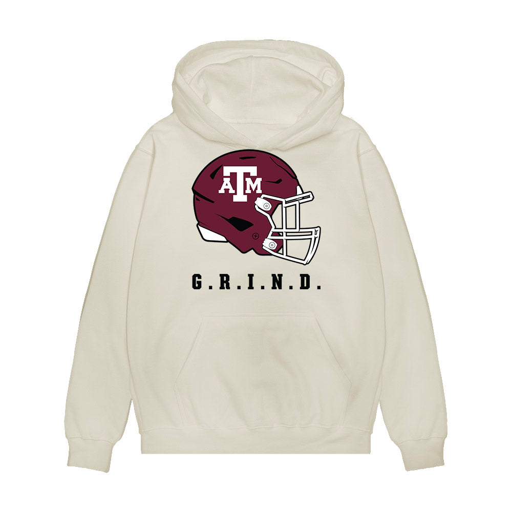 Texas A&M - NCAA Football : Lucas Pernas - Vintage Premium Hooded Sweatshirt-0