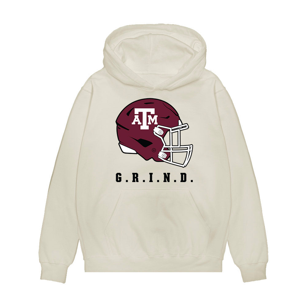 Texas A&M - NCAA Football : Dalton Brooks - Vintage Premium Hooded Sweatshirt-0
