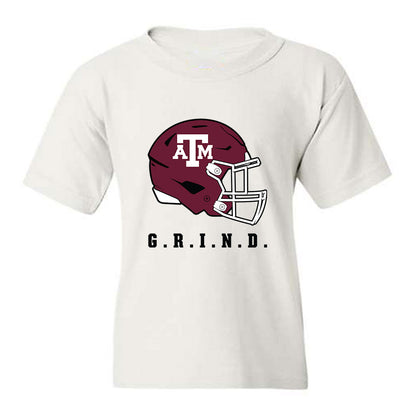 Texas A&M - NCAA Football : Solomon Williams - Vintage Youth T-Shirt-0