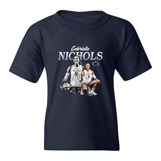 Penn State - NCAA Women's Volleyball : Gabrielle Nichols - Collage Youth T-Shirt-0