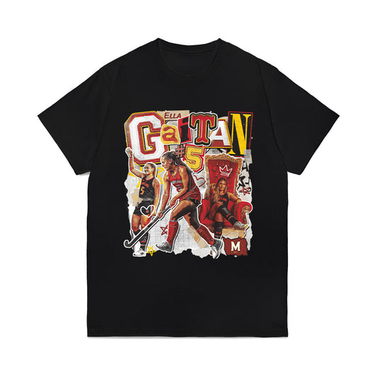 Maryland - NCAA Women's Field Hockey : Ella Gaitan - Collage Comfort Colors T-Shirt-0