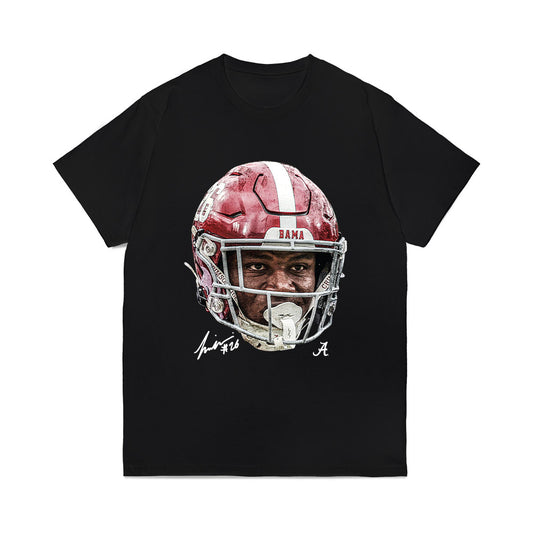 Alabama - NCAA Football : Jamarion Miller - Game Face Comfort Colors T-Shirt-0