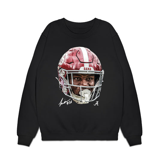 Alabama - NCAA Football : Jamarion Miller - Game Face Premium Crewneck Sweatshirt-0