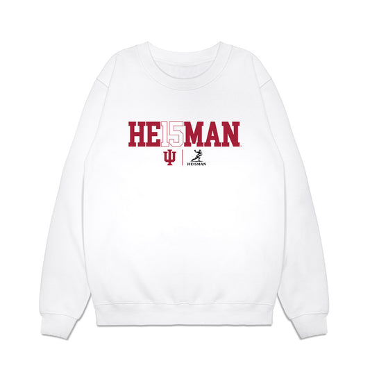 Indiana - NCAA Football : Fernando Mendoza - Heisman Winner Premium Crewneck Sweatshirt-0