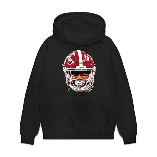 Alabama - NCAA Football : Jamarion Miller - Game Face Premium Hooded Sweatshirt-0