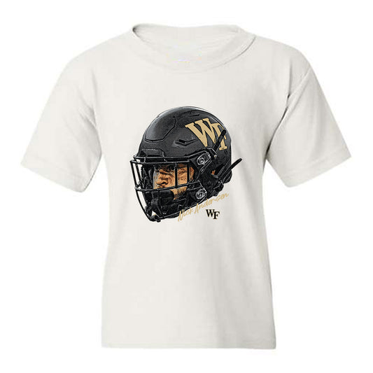 Wake Forest - NCAA Football : Nick Andersen - Game Face Youth T-Shirt-0