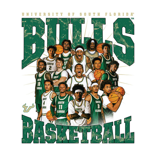USF - NCAA Men's Basketball : - Team Collage Poster 8x10-0