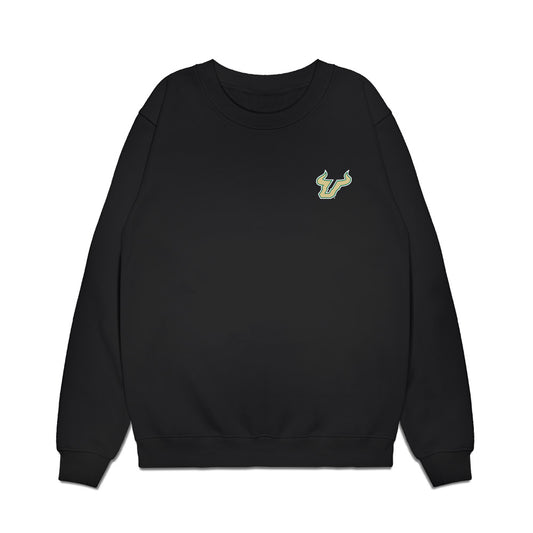 USF - NCAA Men's Basketball : - Team Collage Premium Crewneck Sweatshirt-0