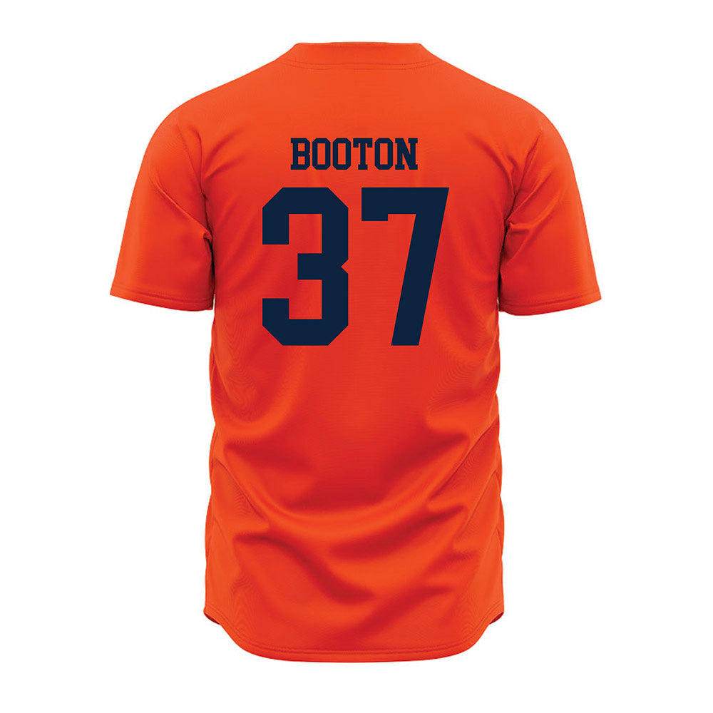 Auburn - NCAA Baseball : Trevor Booton - Orange Jersey-1