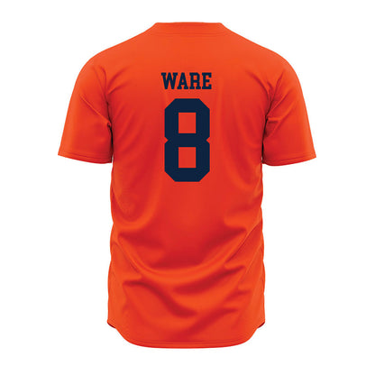 Auburn - NCAA Baseball : Bryson Ware - Orange Jersey-1