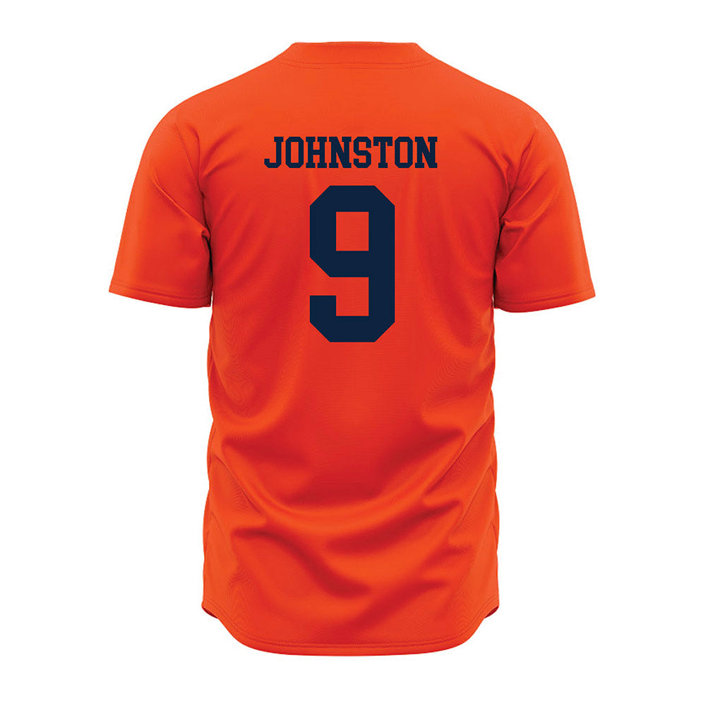 Auburn - NCAA Baseball : Jett Johnston - Orange Jersey-1