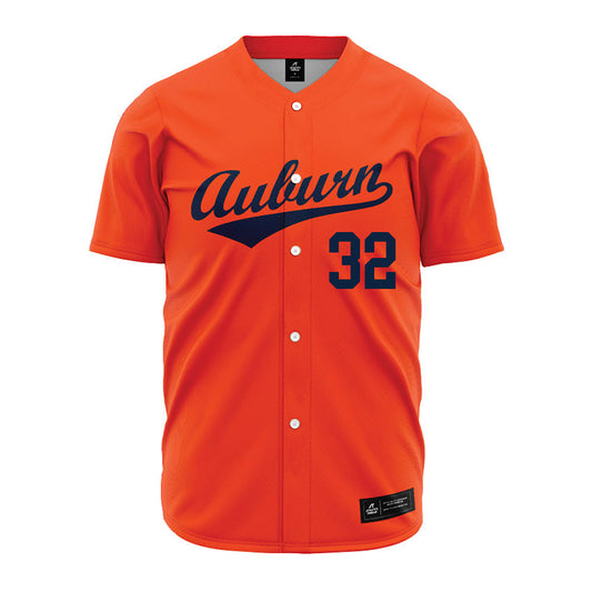 Auburn - NCAA Baseball : Griffin Graves - Orange Jersey-0