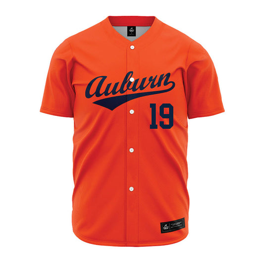 Auburn - NCAA Baseball : Bub Terrell - Orange Jersey-0