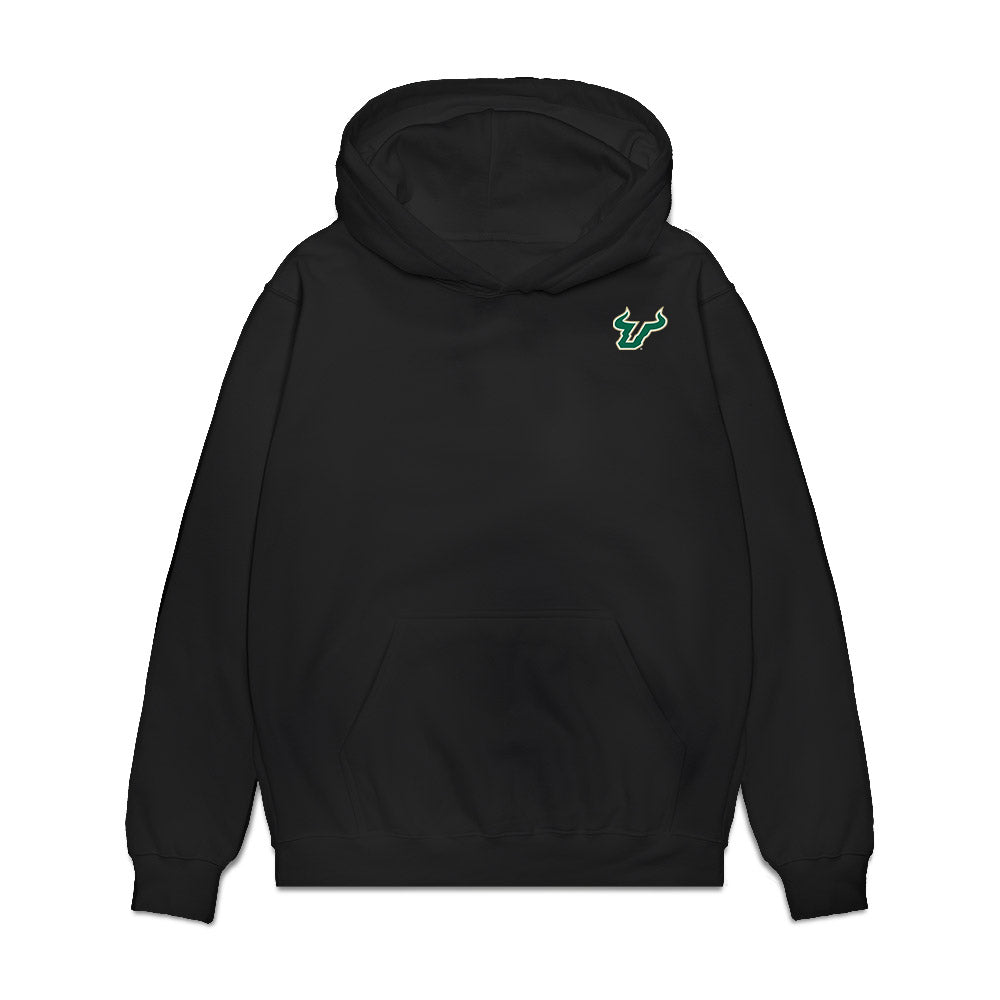 USF - NCAA Men's Basketball : Wes Enis - Collage Premium Hooded Sweatshirt-0