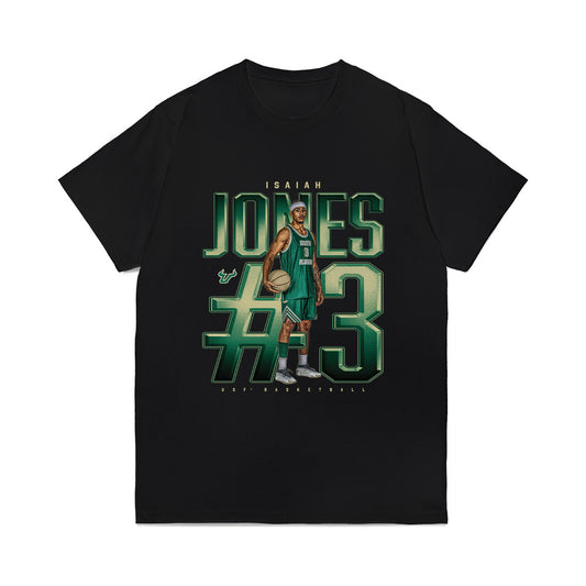 USF - NCAA Men's Basketball : Isaiah Jones - Collage Comfort Colors T-Shirt-0