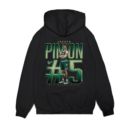 USF - NCAA Men's Basketball : Joseph Pinion - Collage Premium Hooded Sweatshirt-1