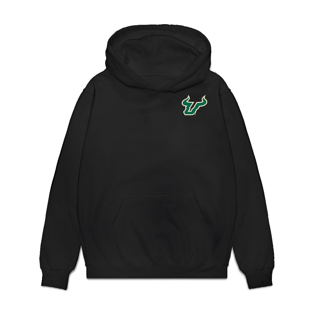 USF - NCAA Men's Basketball : Joseph Pinion - Collage Premium Hooded Sweatshirt-0