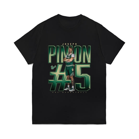 USF - NCAA Men's Basketball : Joseph Pinion - Collage Comfort Colors T-Shirt-0