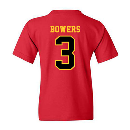 Ferris State - NCAA Women's Basketball : Kenzie Bowers - Replica Shersey Youth T-Shirt-1