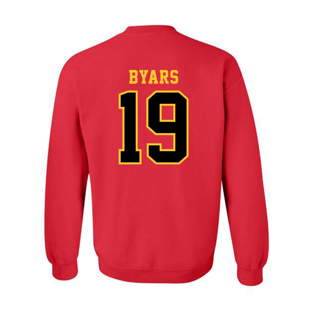 Ferris State - NCAA Football : Zay Byars - Replica Shersey Crewneck Sweatshirt-1