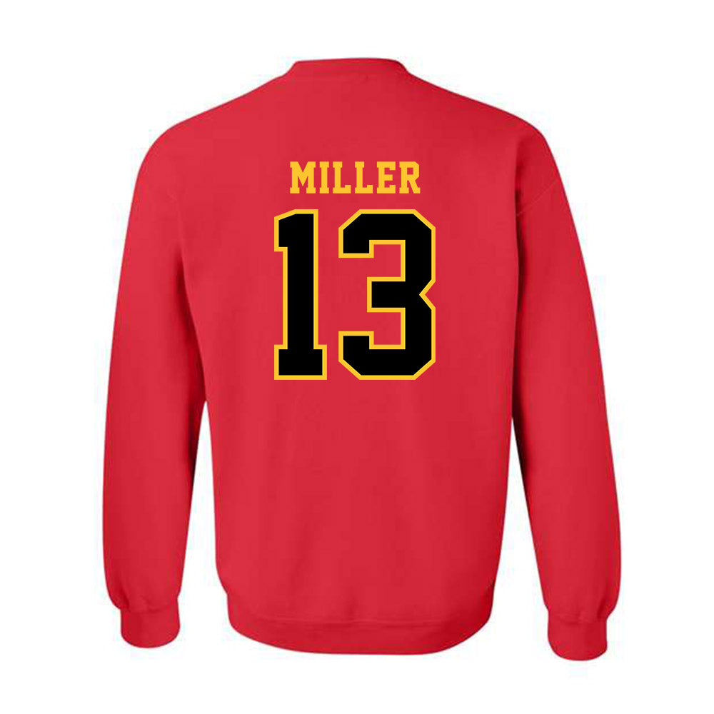Ferris State - NCAA Women's Basketball : Charlotte Miller - Replica Shersey Crewneck Sweatshirt-1