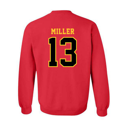 Ferris State - NCAA Women's Basketball : Charlotte Miller - Replica Shersey Crewneck Sweatshirt-1