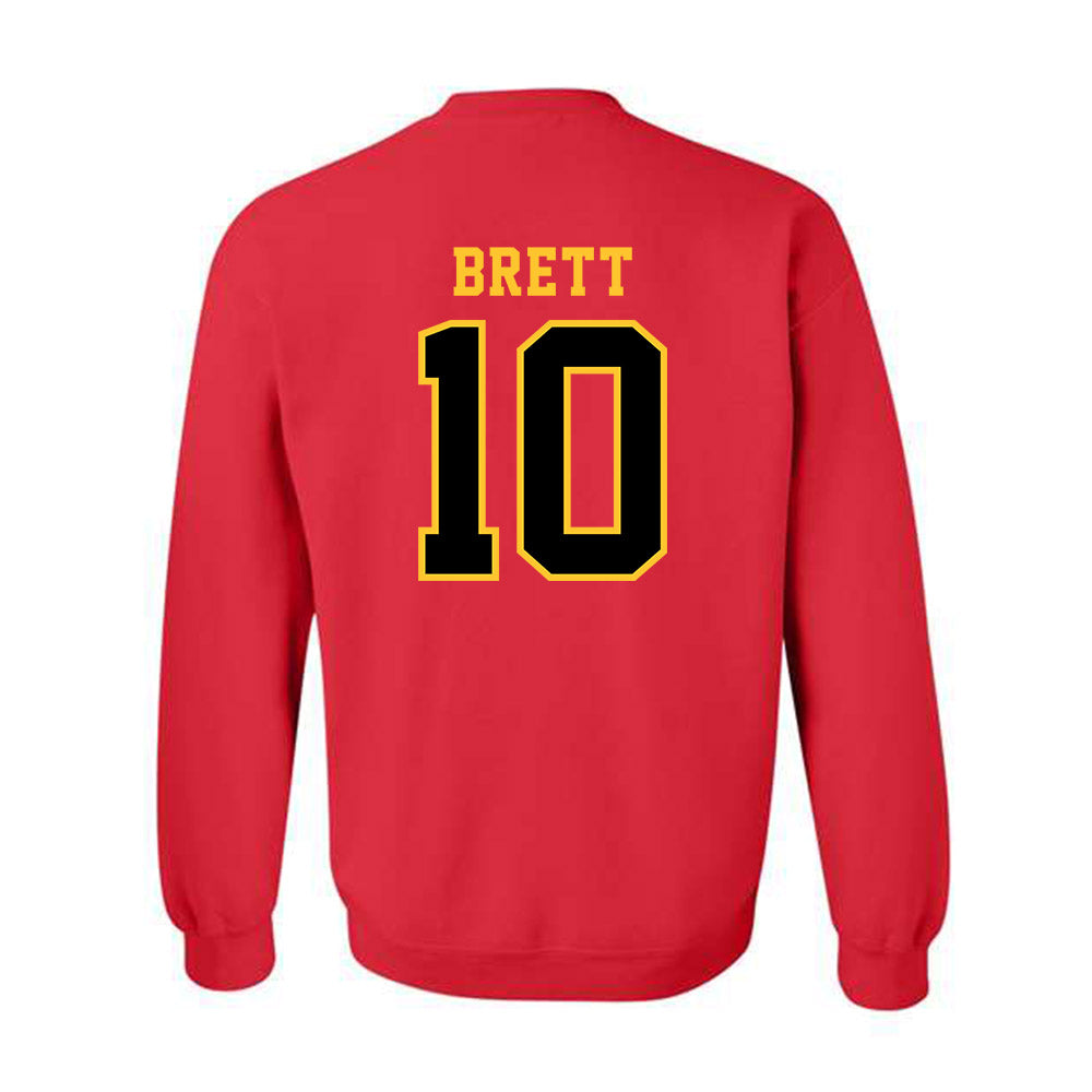 Ferris State - NCAA Football : Taariik Brett - Replica Shersey Crewneck Sweatshirt-1