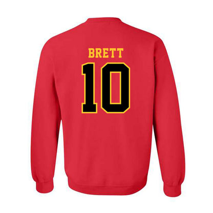 Ferris State - NCAA Football : Taariik Brett - Replica Shersey Crewneck Sweatshirt-1