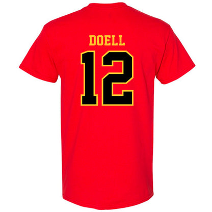 Ferris State - NCAA Men's Ice Hockey : Holden Doell - Replica Shersey T-Shirt-1