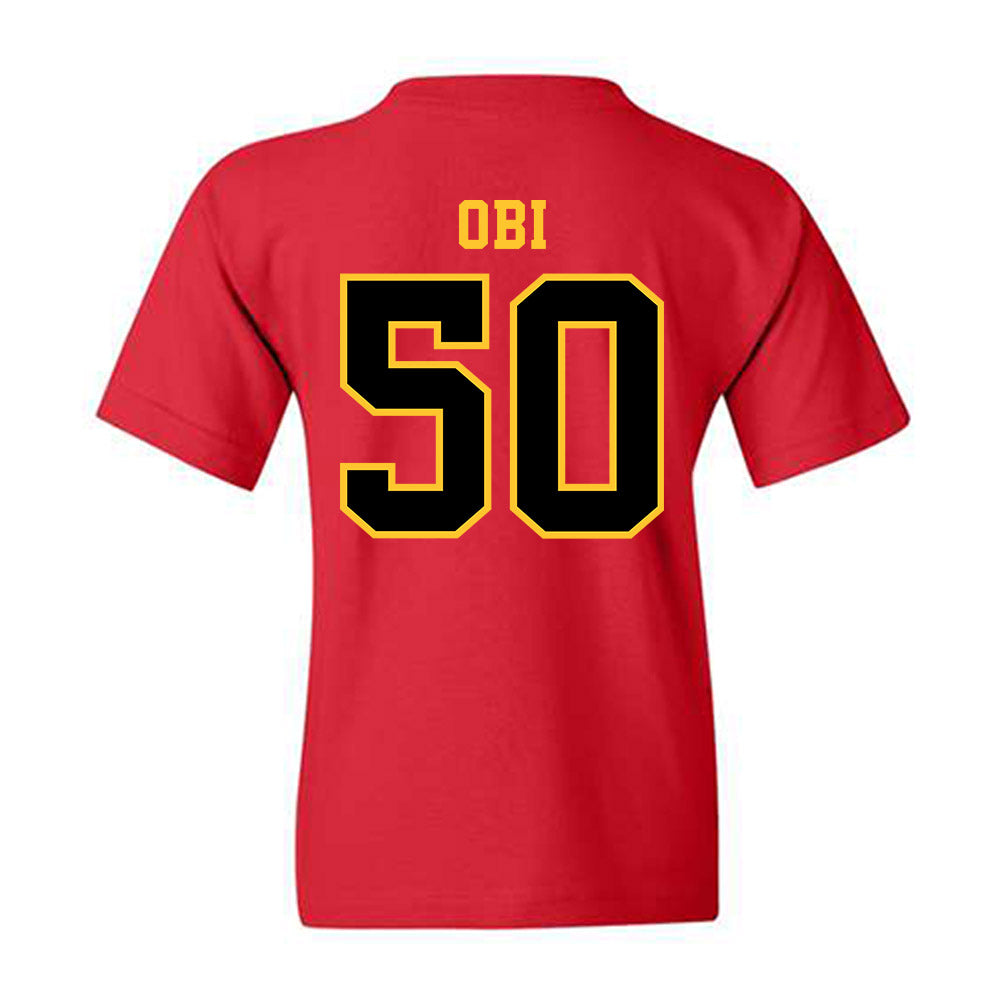 Ferris State - NCAA Football : Chimdindu Obi - Replica Shersey Youth T-Shirt-1