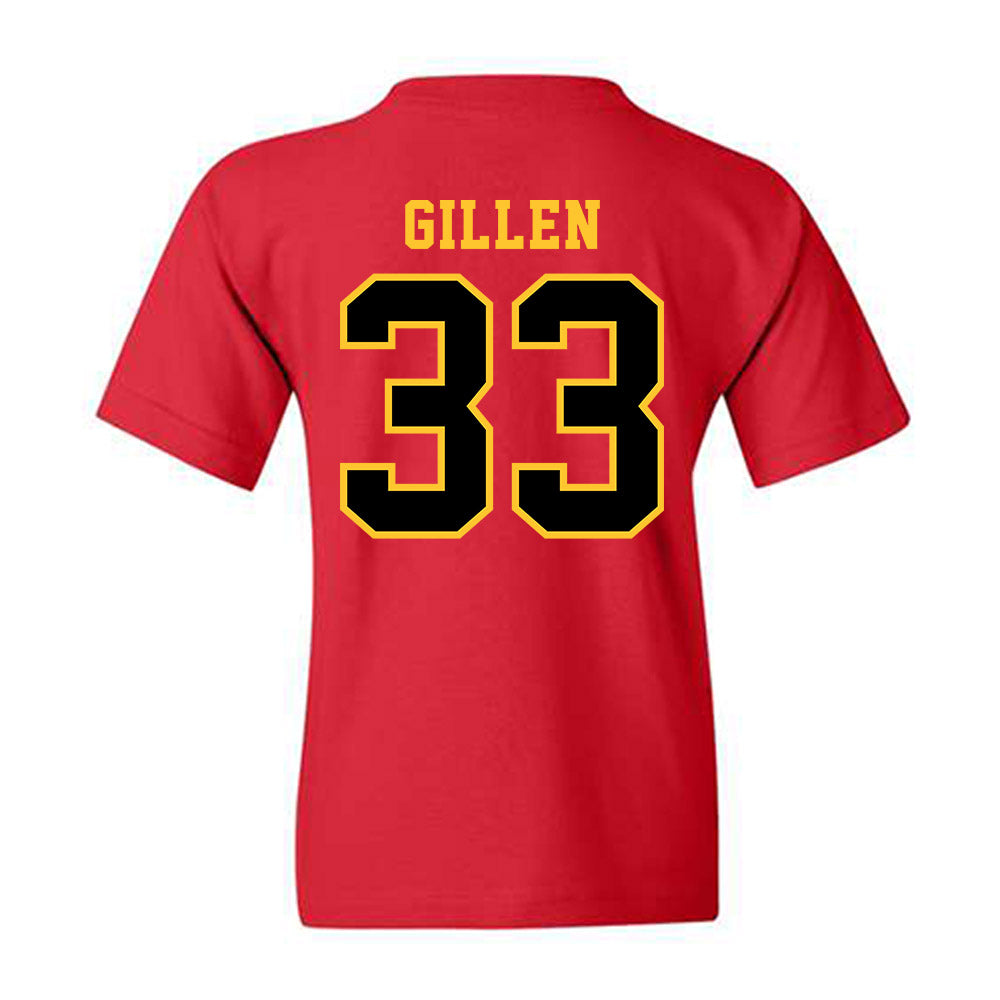 Ferris State - NCAA Football : Coties Gillen - Replica Shersey Youth T-Shirt-1
