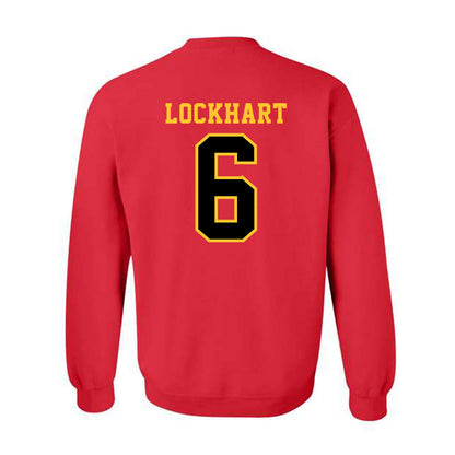 Ferris State - NCAA Women's Volleyball : Morgan Lockhart - Replica Shersey Crewneck Sweatshirt-1