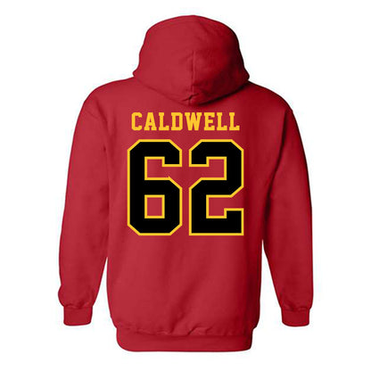 Ferris State - NCAA Football : Kaharri Caldwell - Replica Shersey Hooded Sweatshirt-1