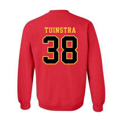 Ferris State - NCAA Football : Levi Tuinstra - Replica Shersey Crewneck Sweatshirt-1