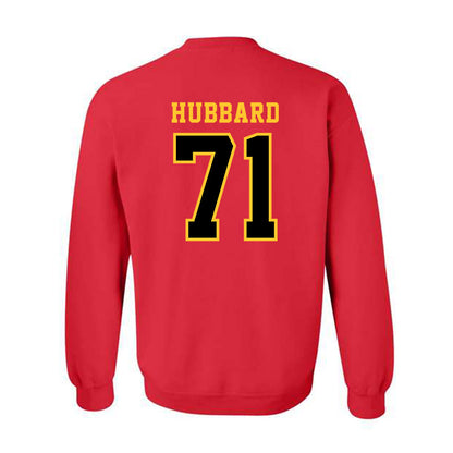 Ferris State - NCAA Football : Bubba Hubbard - Replica Shersey Crewneck Sweatshirt-1