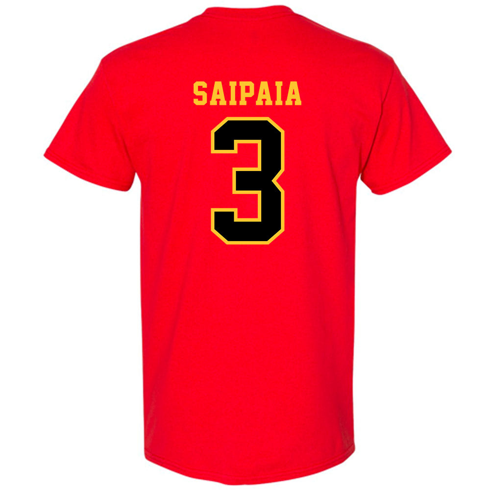 Ferris State - NCAA Football : Blaine Saipaia - Replica Shersey T-Shirt-1