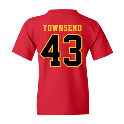 Ferris State - NCAA Football : Razah Townsend - Replica Shersey Youth T-Shirt-1