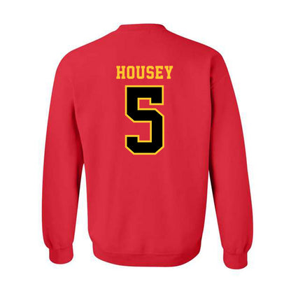 Ferris State - NCAA Football : Jeremiah Housey - Replica Shersey Crewneck Sweatshirt-1