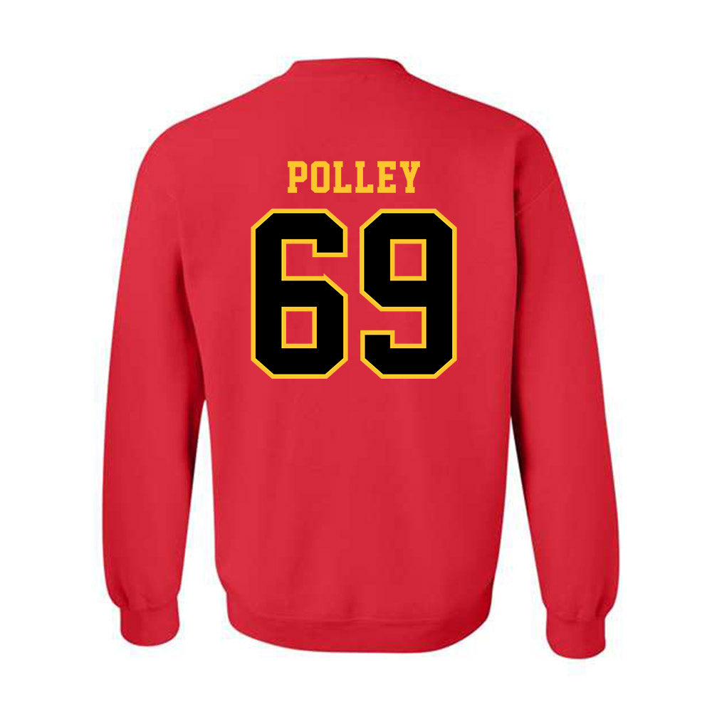 Ferris State - NCAA Football : AJ Polley - Replica Shersey Crewneck Sweatshirt-1
