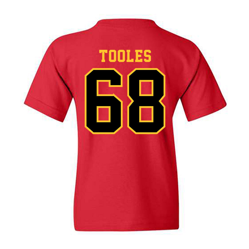 Ferris State - NCAA Football : Jordan Tooles - Replica Shersey Youth T-Shirt-1