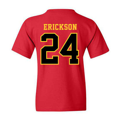 Ferris State - NCAA Women's Basketball : Claire Erickson - Replica Shersey Youth T-Shirt-1