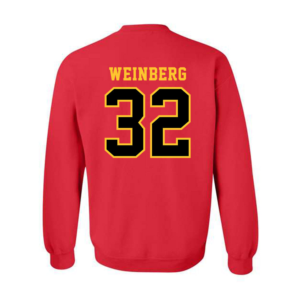 Ferris State - NCAA Softball : Kiley Weinberg - Replica Shersey Crewneck Sweatshirt-1
