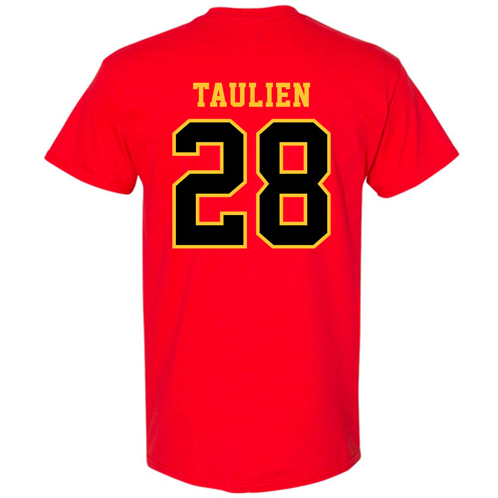 Ferris State - NCAA Men's Ice Hockey : Trevor Taulien - Replica Shersey T-Shirt-1