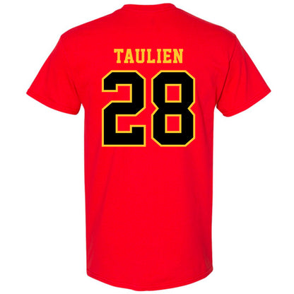 Ferris State - NCAA Men's Ice Hockey : Trevor Taulien - Replica Shersey T-Shirt-1