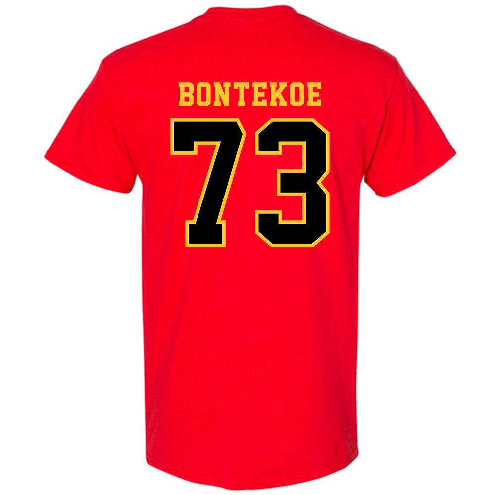 Ferris State - NCAA Football : Mack Bontekoe - Replica Shersey T-Shirt-1