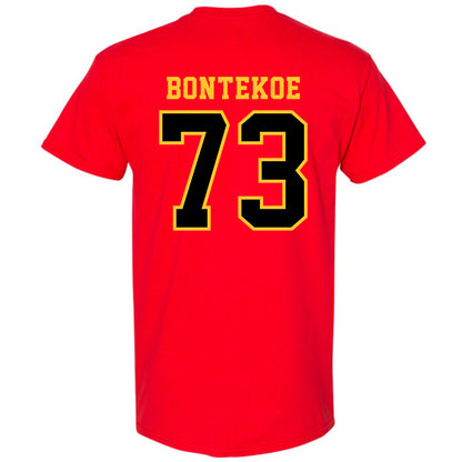 Ferris State - NCAA Football : Mack Bontekoe - Replica Shersey T-Shirt-1
